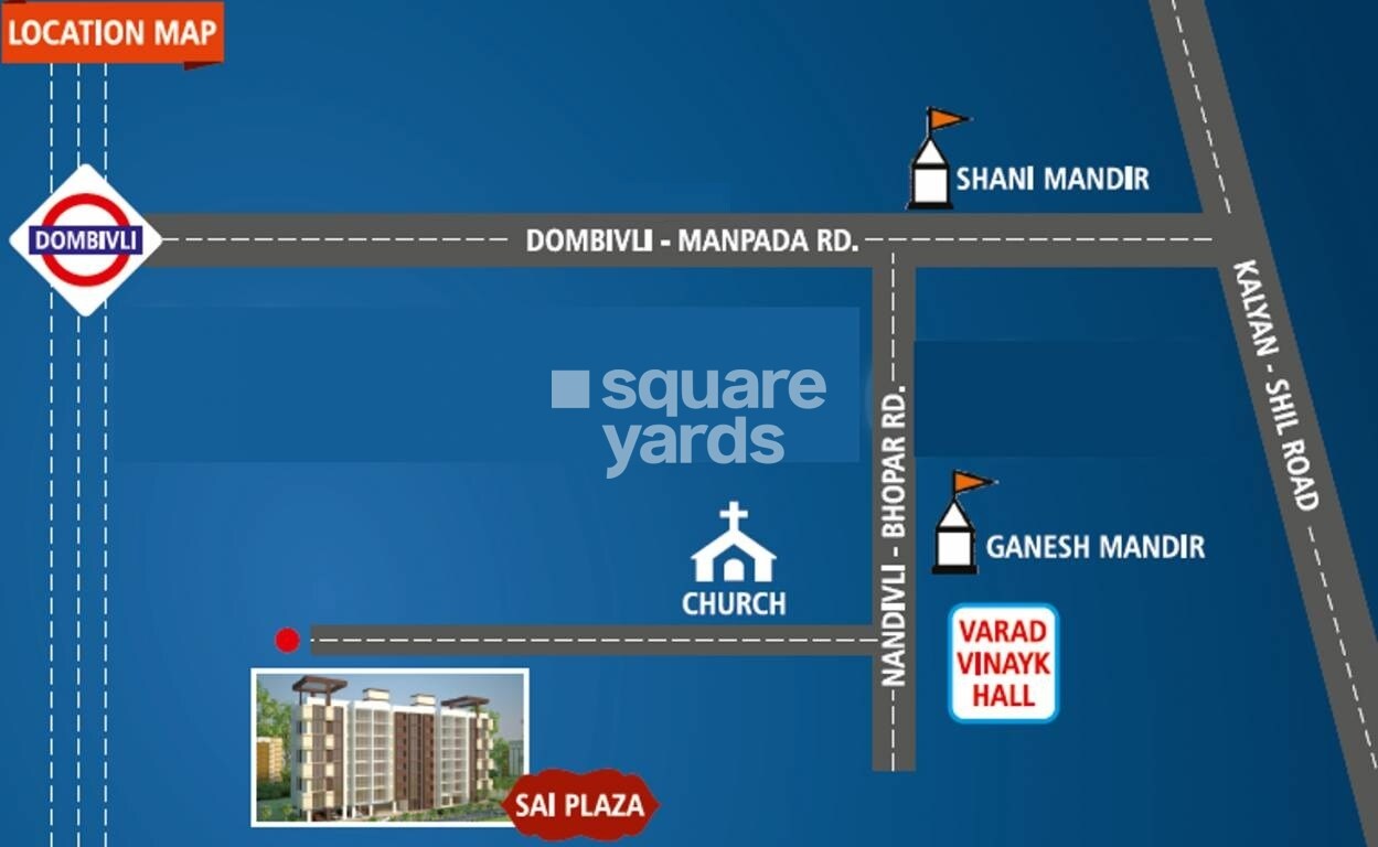 Sai Plaza Dombivli Location Image