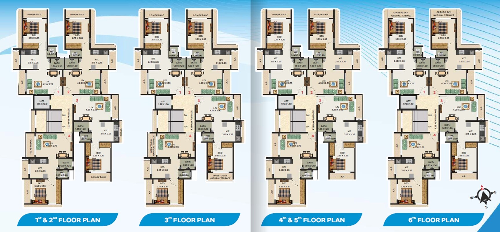 Sai Pooja Floor Plans