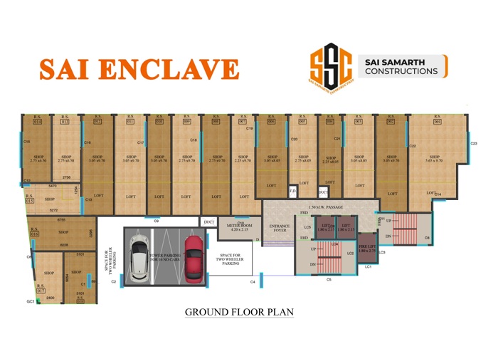 Sai Samarth Enclave Floor Plans