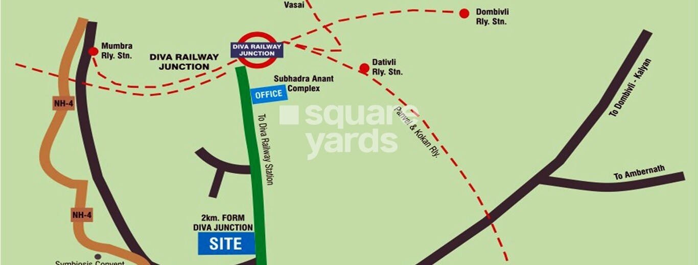 Sai Shrushti Heights Location Image