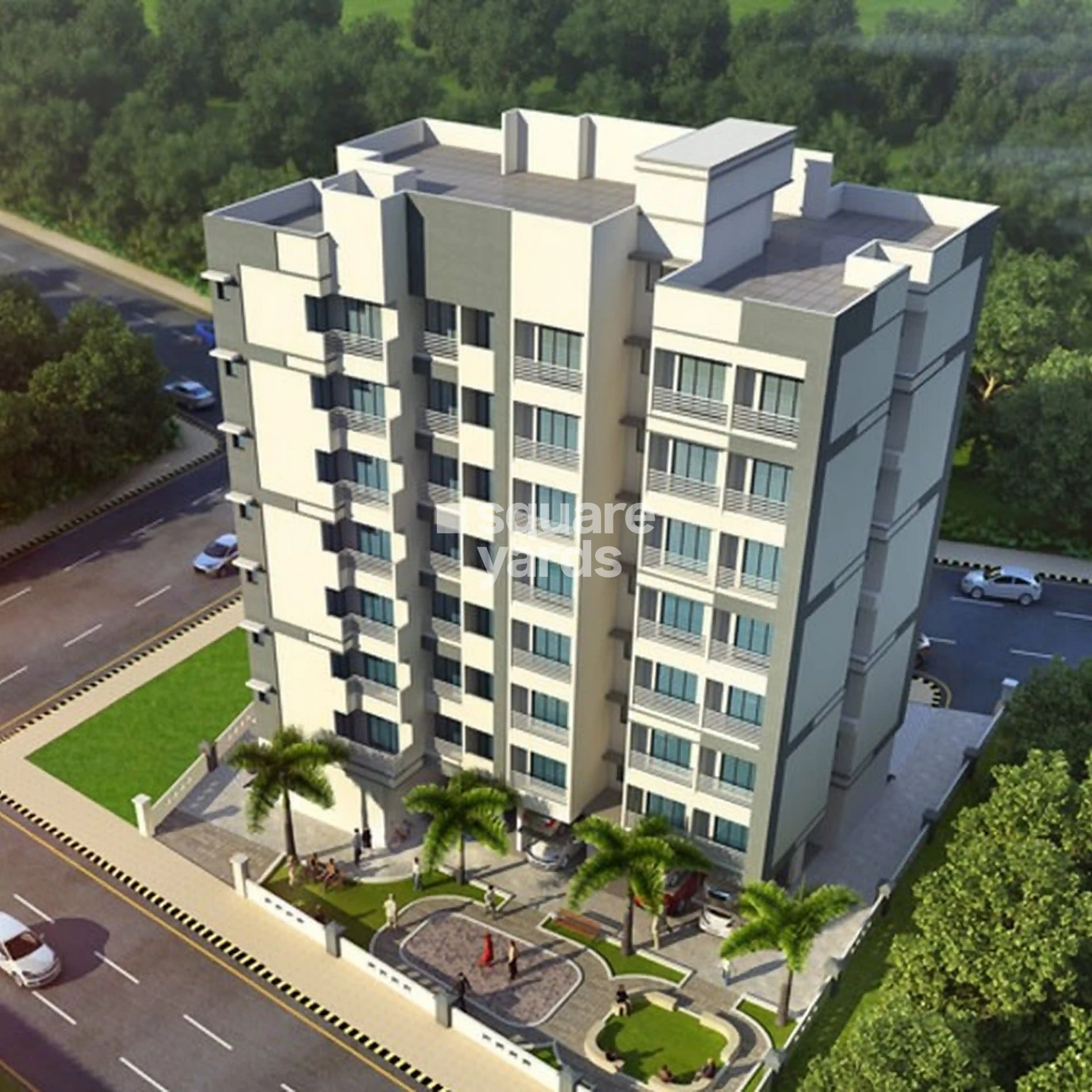 Sai Shrushti Sapphire Tower View