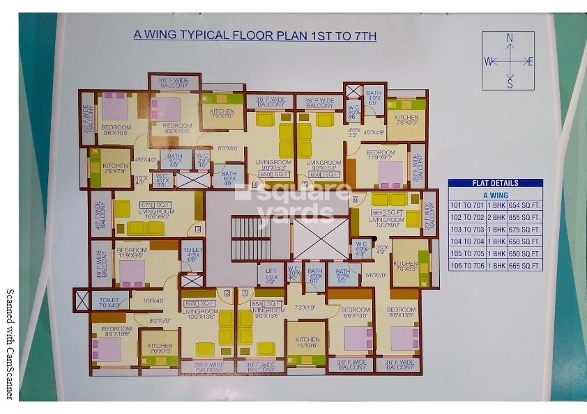 Sai Vandana Dombivli Floor Plans