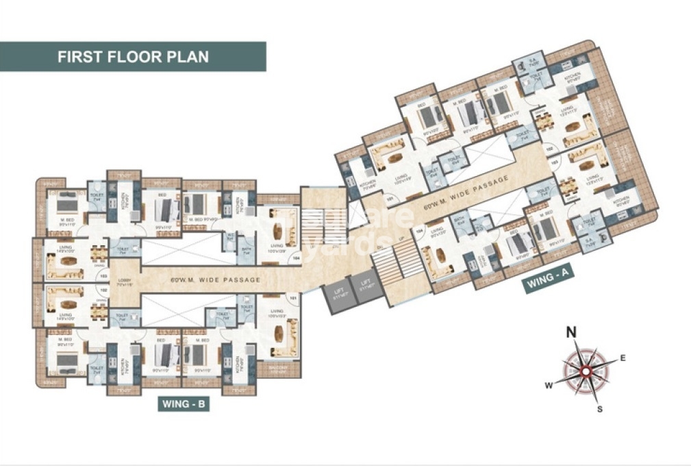 Sai Vikrant Heights Floor Plans