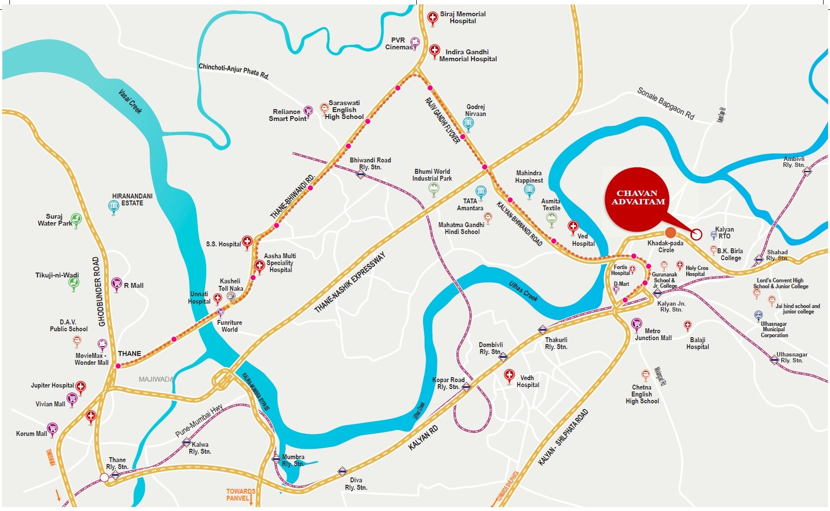 Saideep Chavan Advaitam Location Image