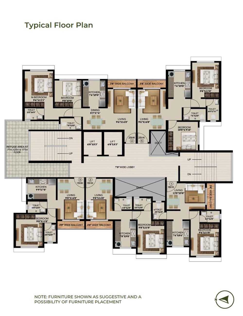 Sairaj Balaji Vishant Floor Plans