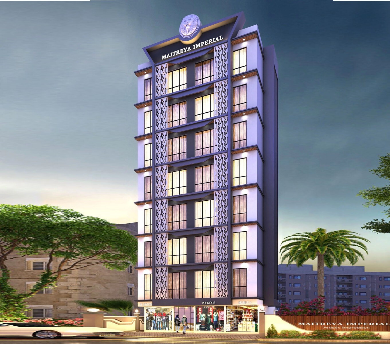 Saish Maitreya Imperial Apartment Exteriors