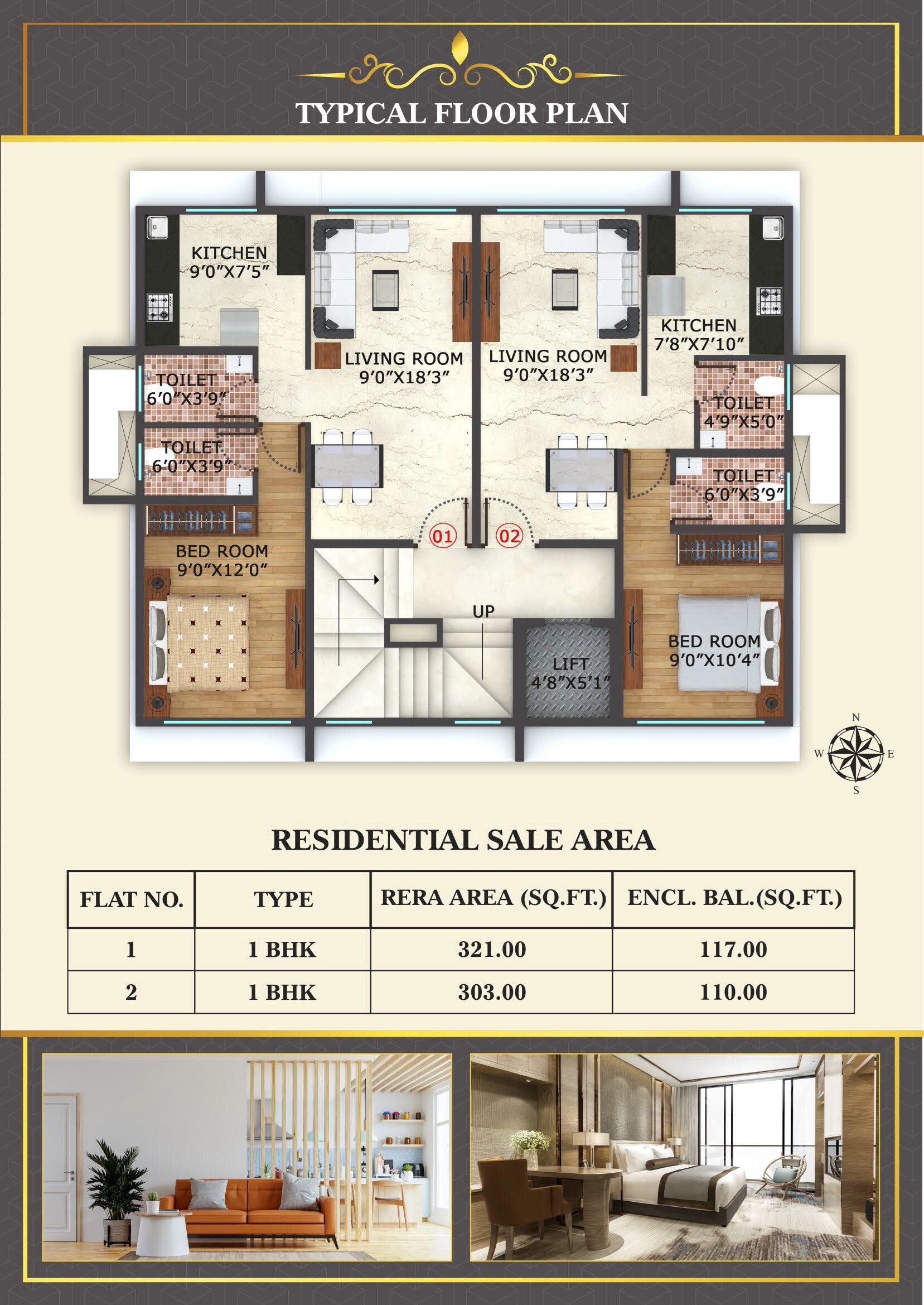 Saish Maitreya Imperial Floor Plans