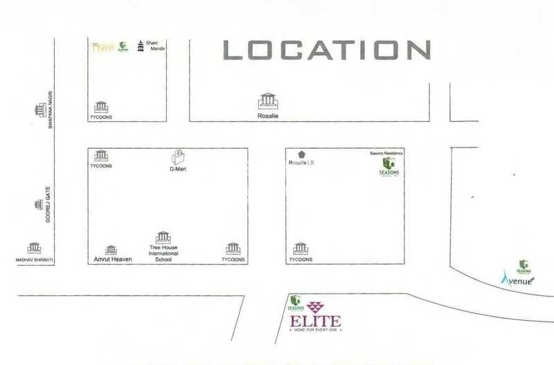 Saket Seasons Elite Location Image