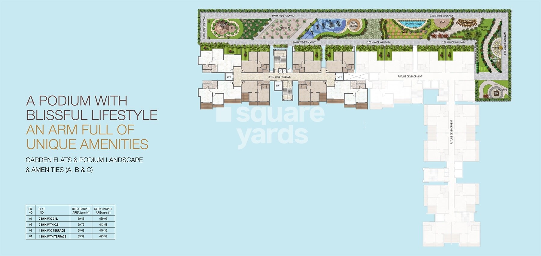 Saket World Floor Plans 3