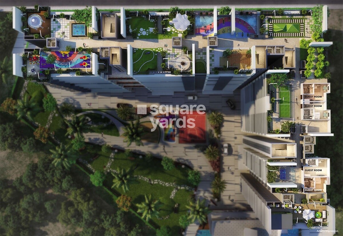 Saket World Tower View 2