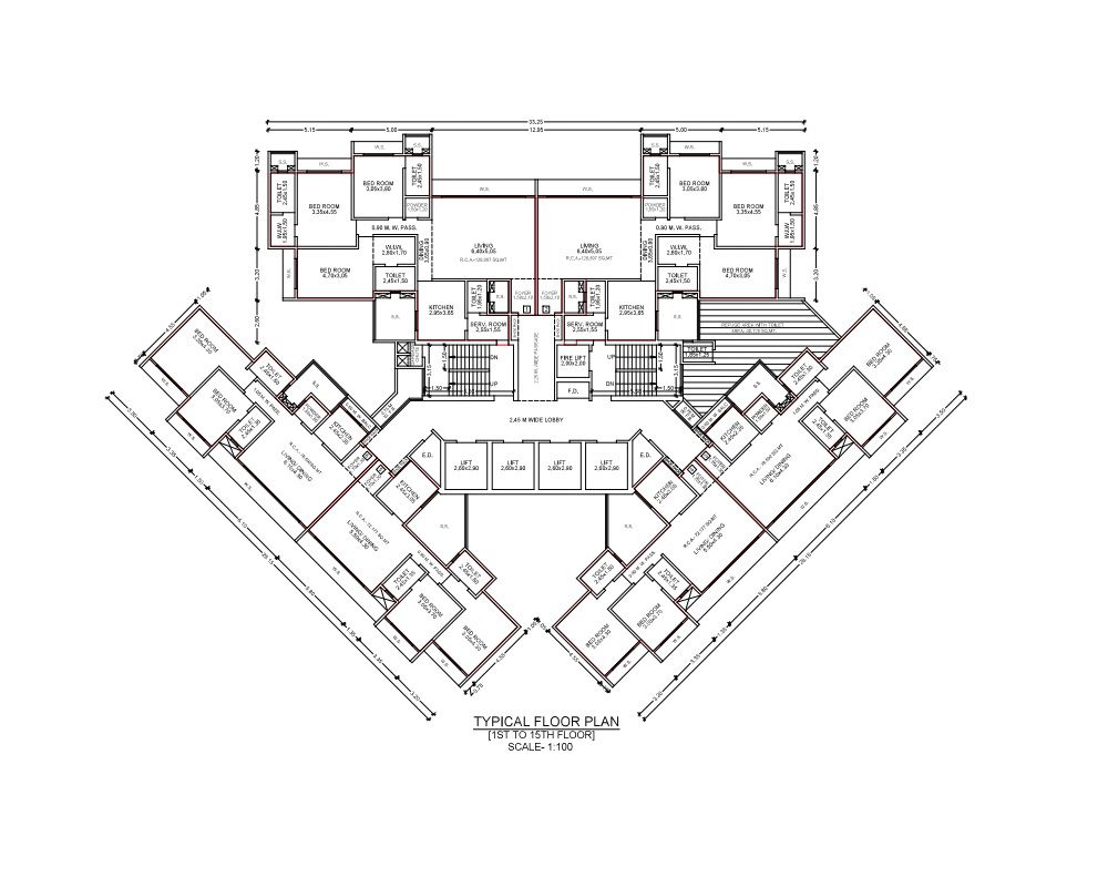 Salasar Kasturi Grandeur Floor Plans