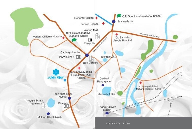 Samrin White Rose Location Image