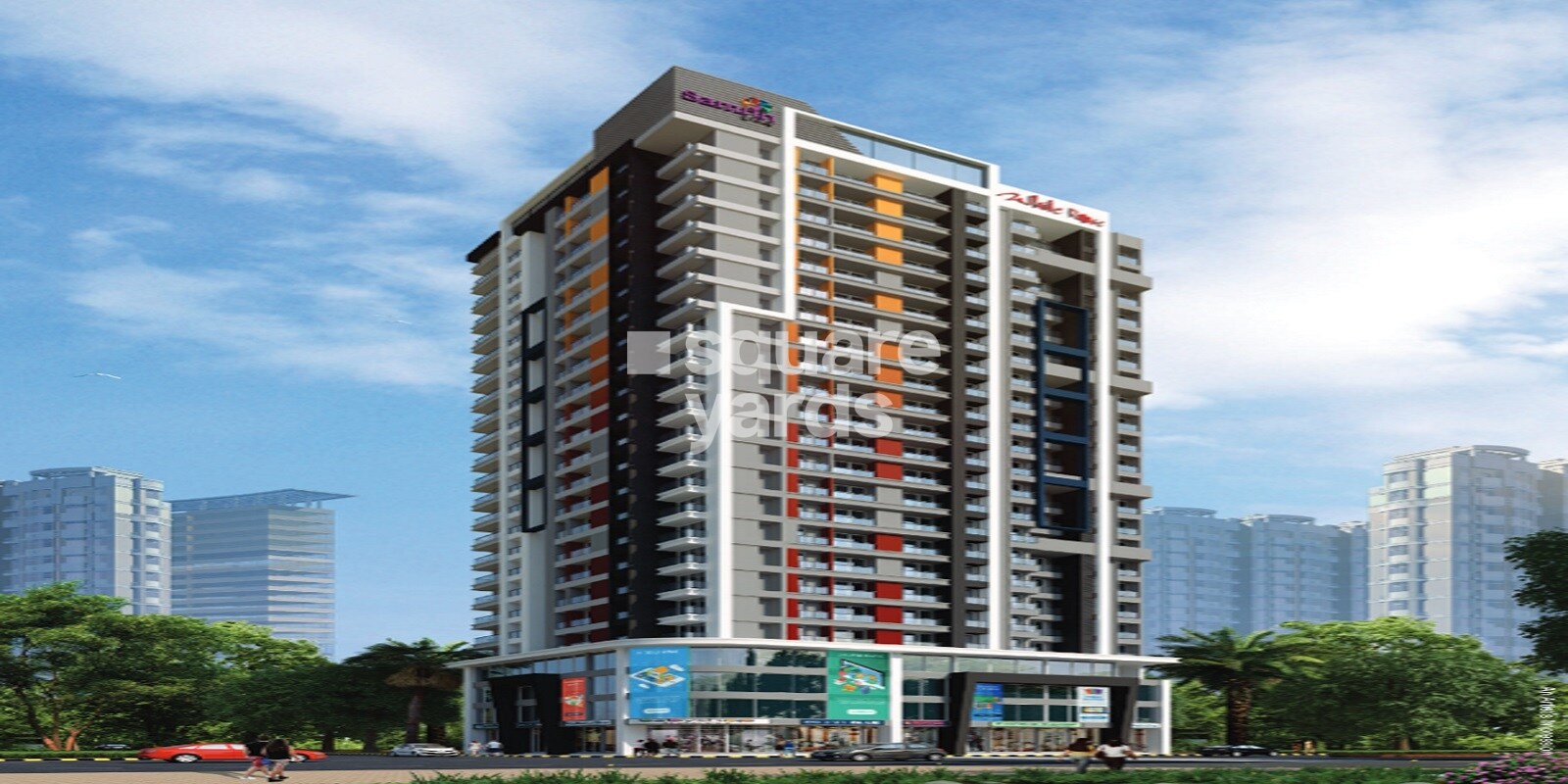 Samrin White Rose, Louis Wadi, Thane