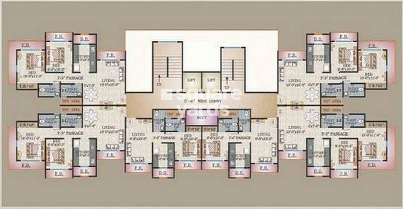 Sanghvi Clock Tower Floor Plans