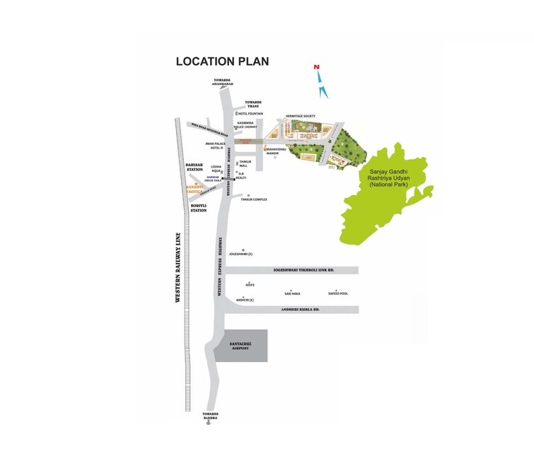 Sanghvi Ecocity Location Image