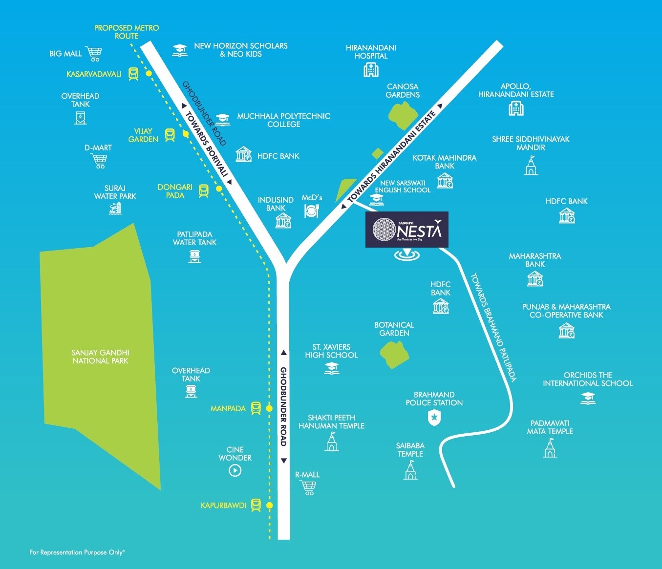 Sanghvi Nesta Location Image