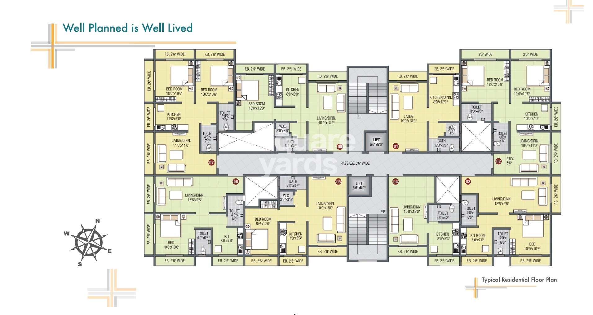 Sanghvi Parrsssva Classic Floor Plans
