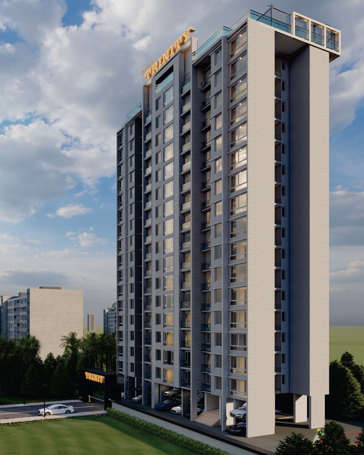 Sangle Trinity Apartment Exteriors