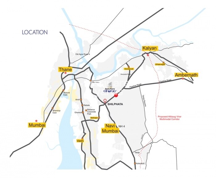 Saptashree Galaxy Location Image