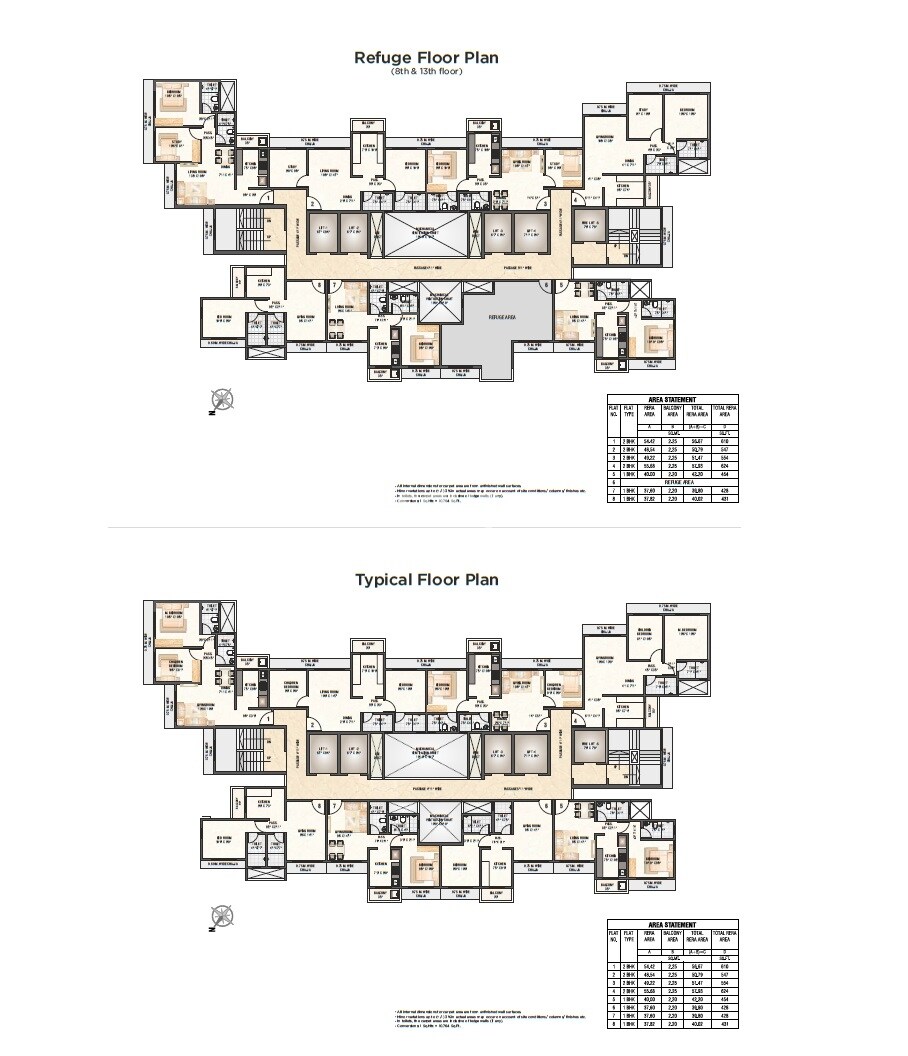 Saptashree Galicia Floor Plans