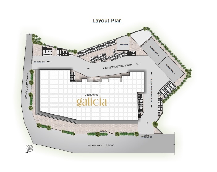 Saptashree Galicia Master Plan Image