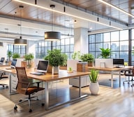 Saptashree Global Tech Center Commercial Interiors