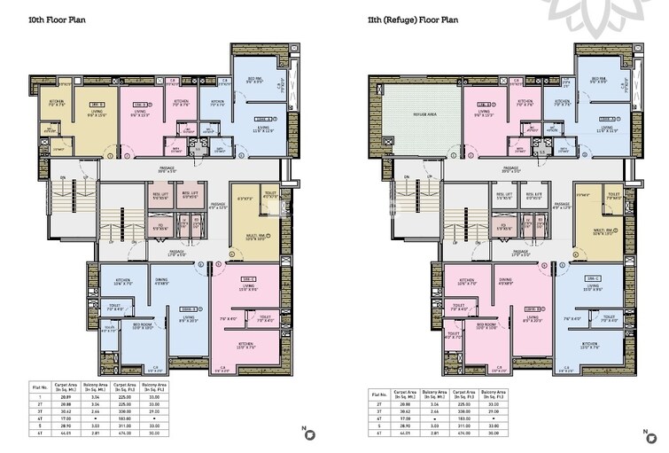 Saptashree Guruprerna Floor Plans