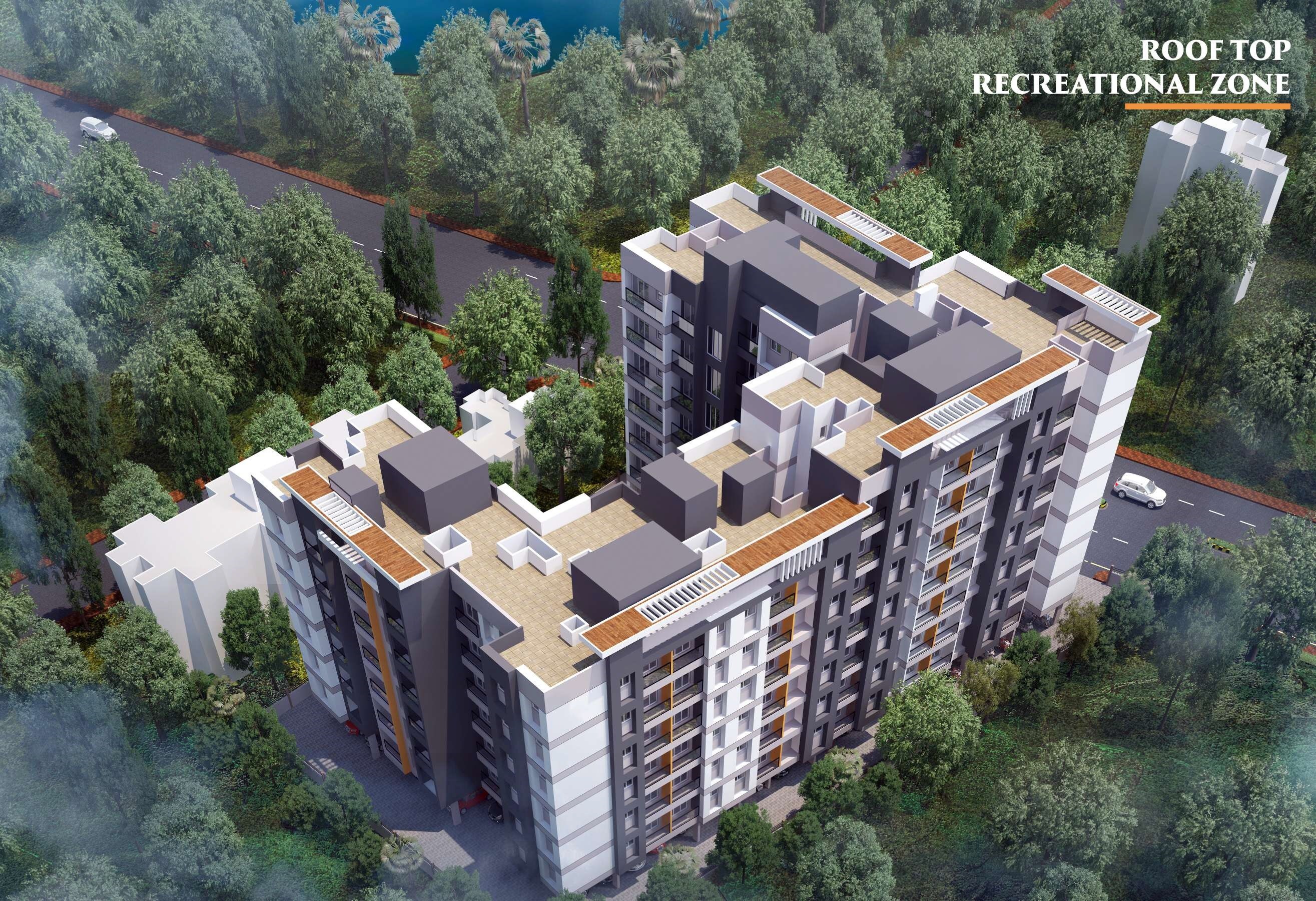 Saqlaini Diamond Complex Tower View