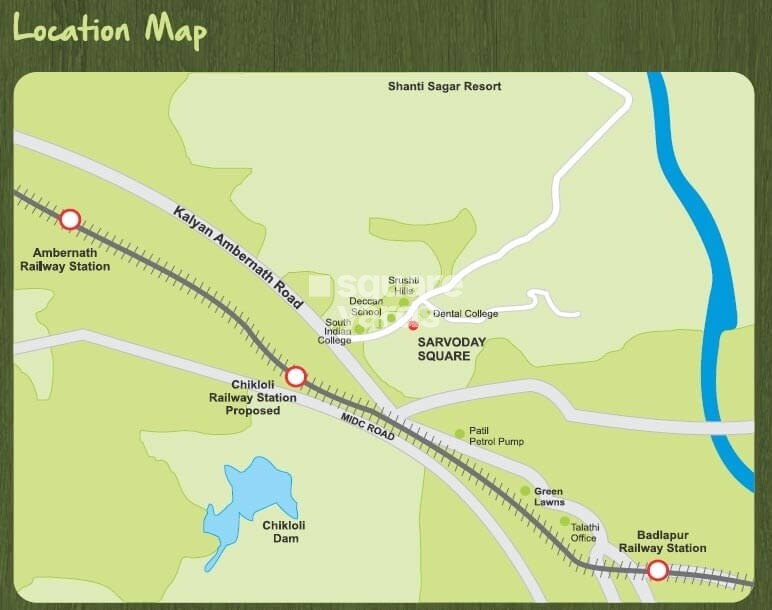 Sarvoday Square Location Image