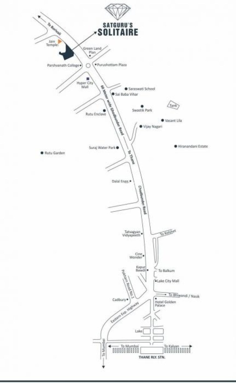 Satguru Solitaire Location Image