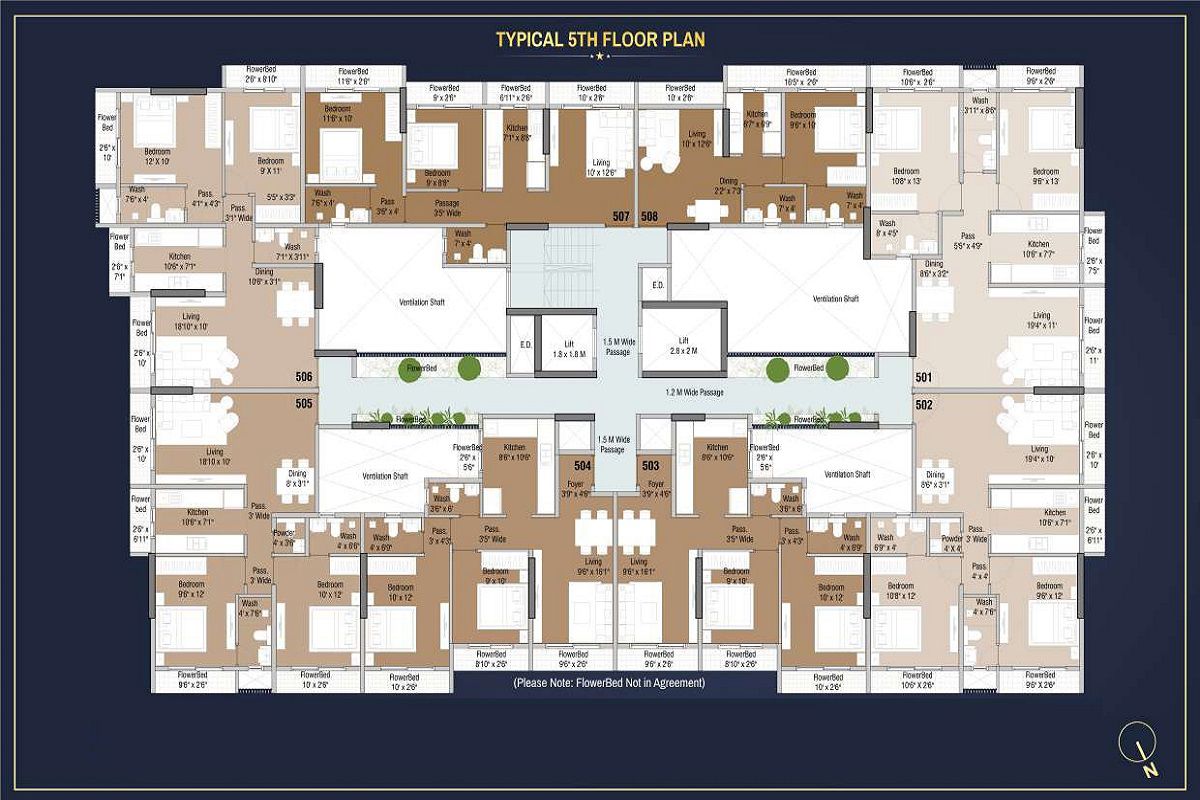 Satyashrey Shree Audumbar Floor Plans