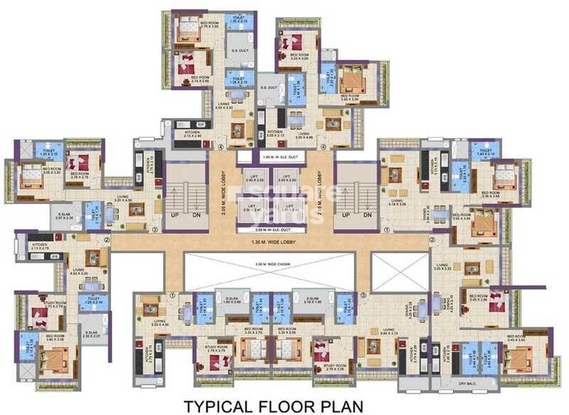 SD Bhalerao Deepmala Floor Plans