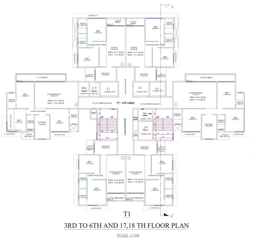 Seasons Mannat Floor Plans