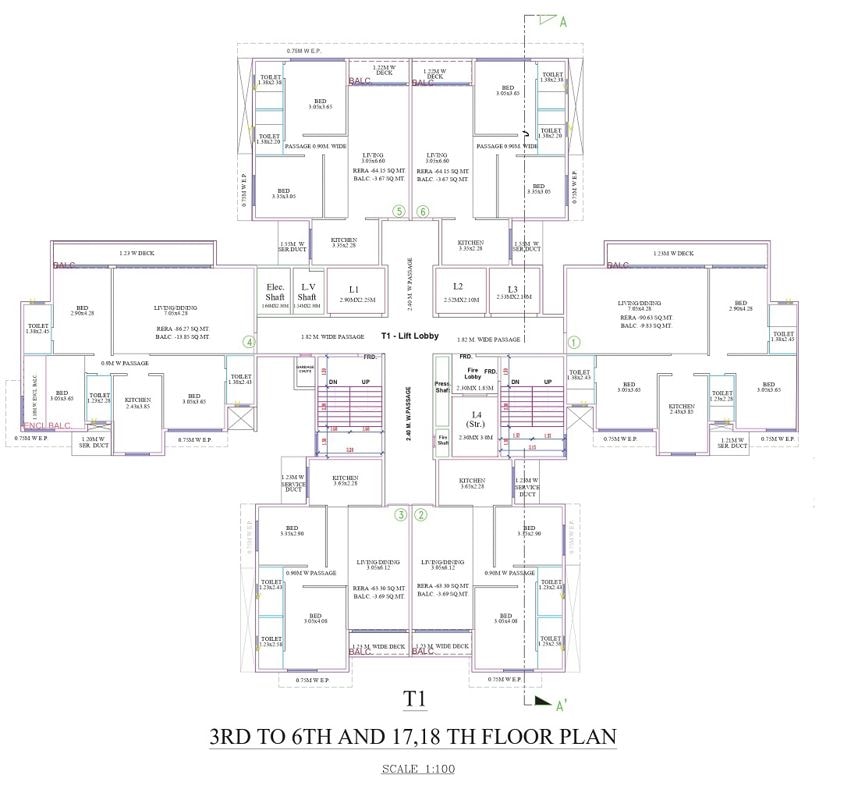 Seasons Mannat Floor Plans