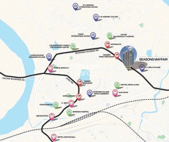 Seasons Mayfair Location Image