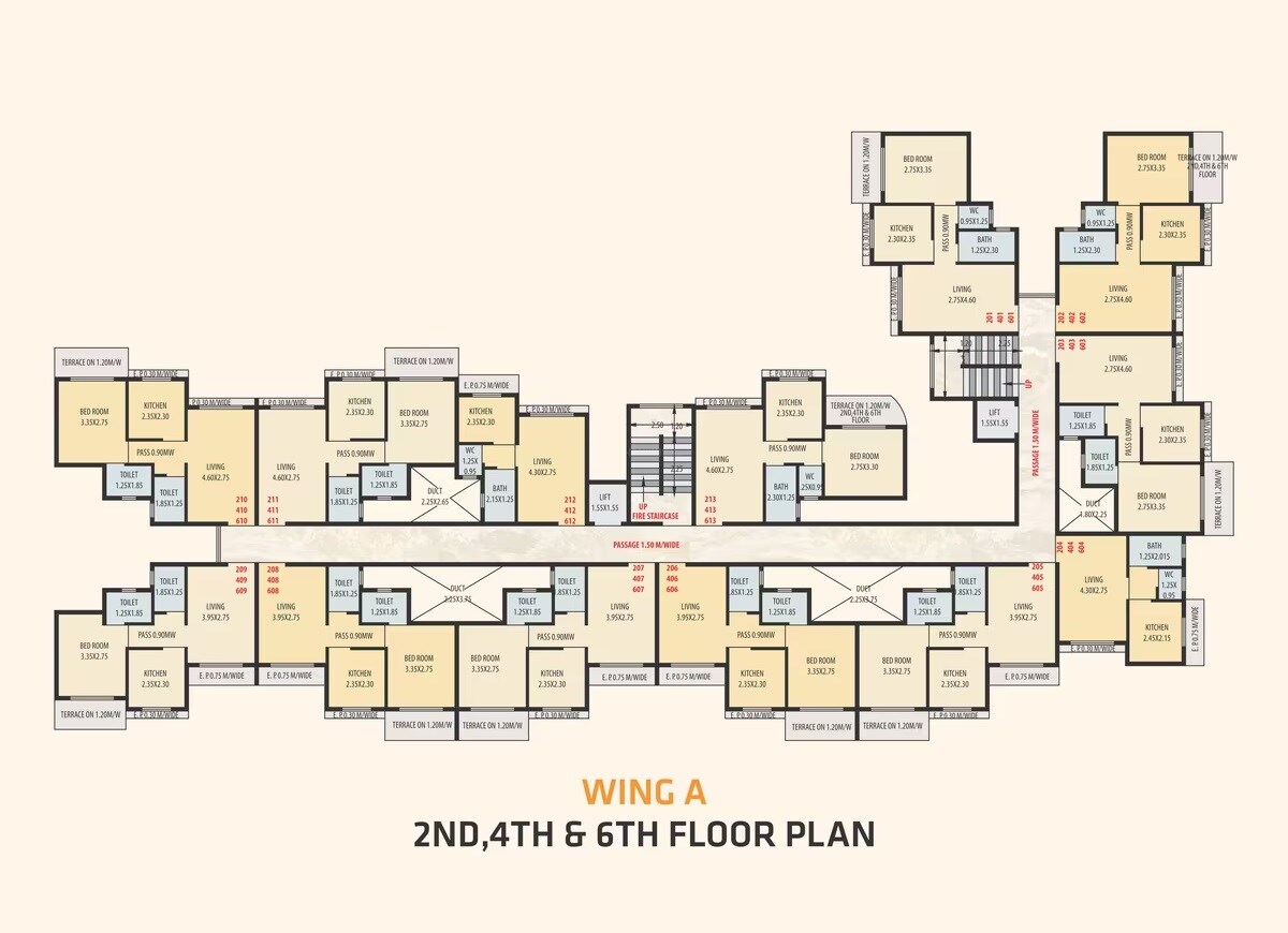 Seven Hill Sky Avenue Floor Plans 2