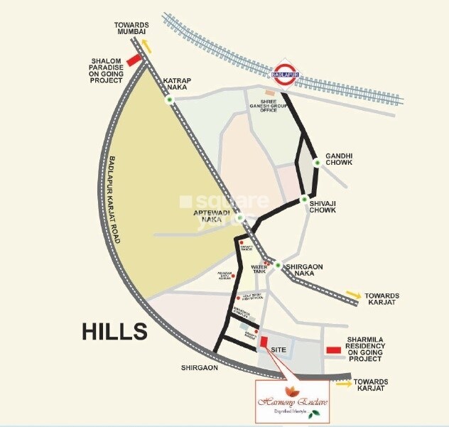 Shagun Harmony Enclave Location Image