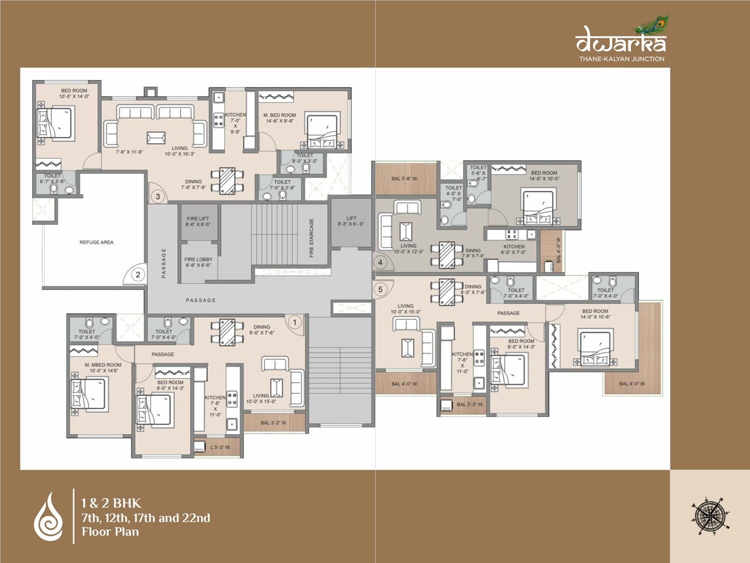 Shakti Dwarka Floor Plans 2