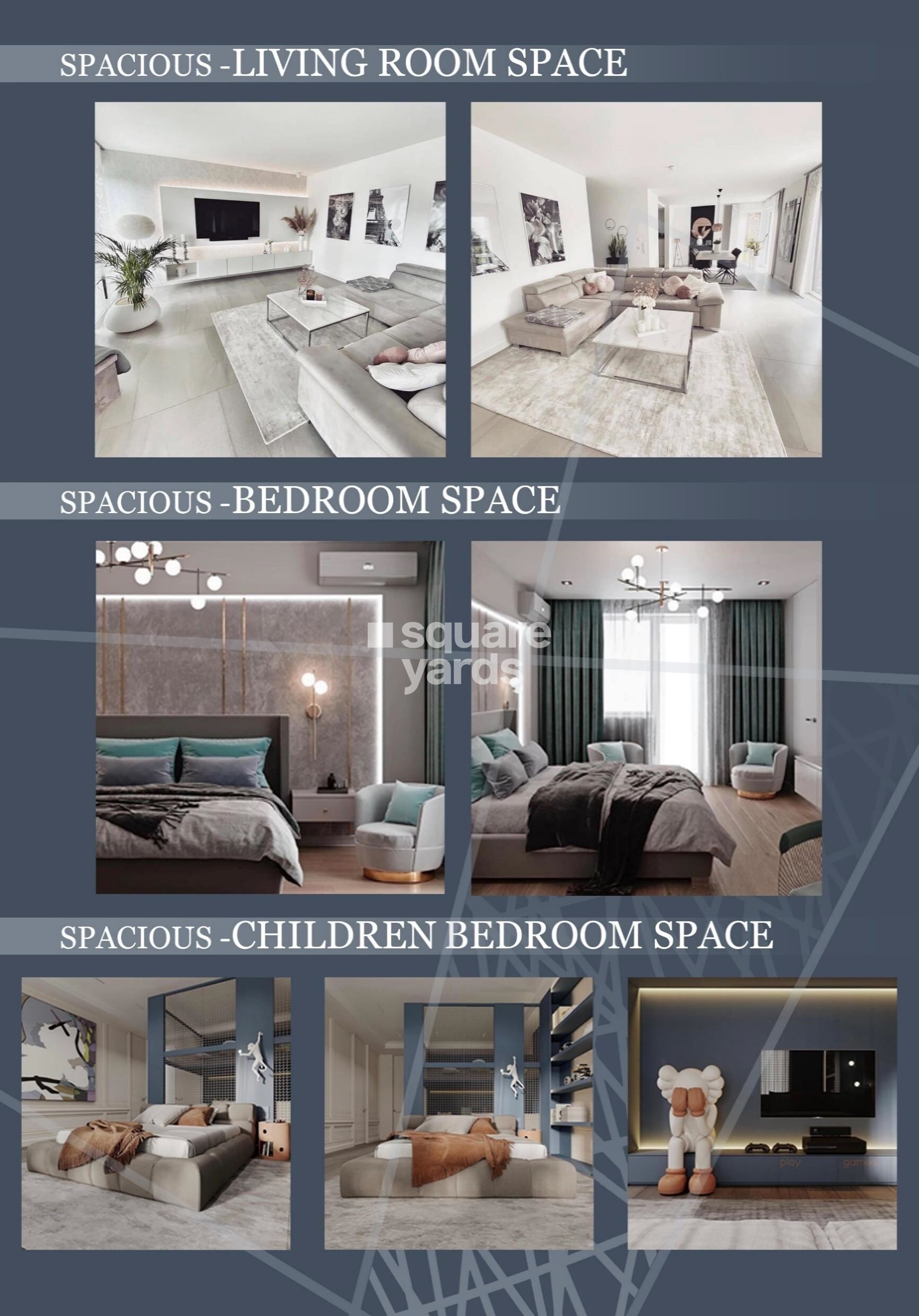 Shakti K R Heights Apartment Interiors