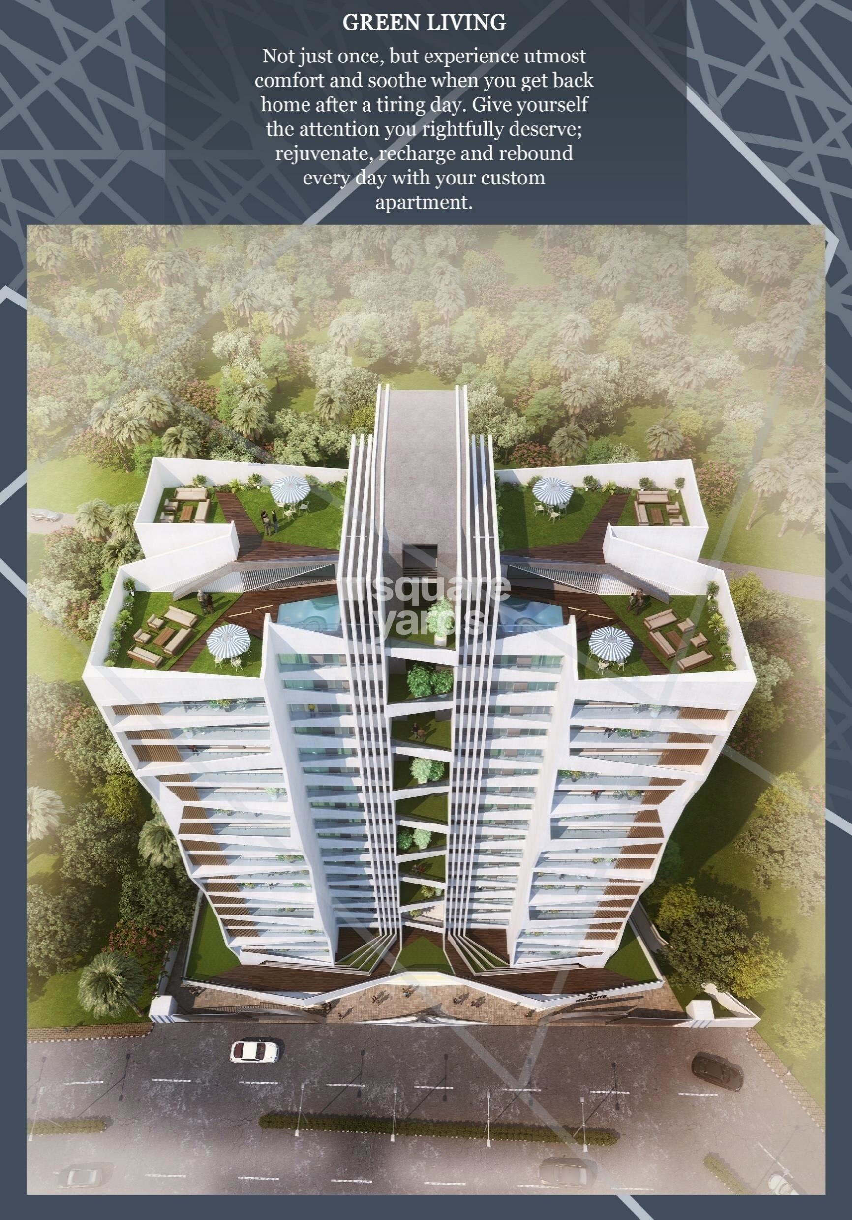 Shakti K R Heights Tower View 2