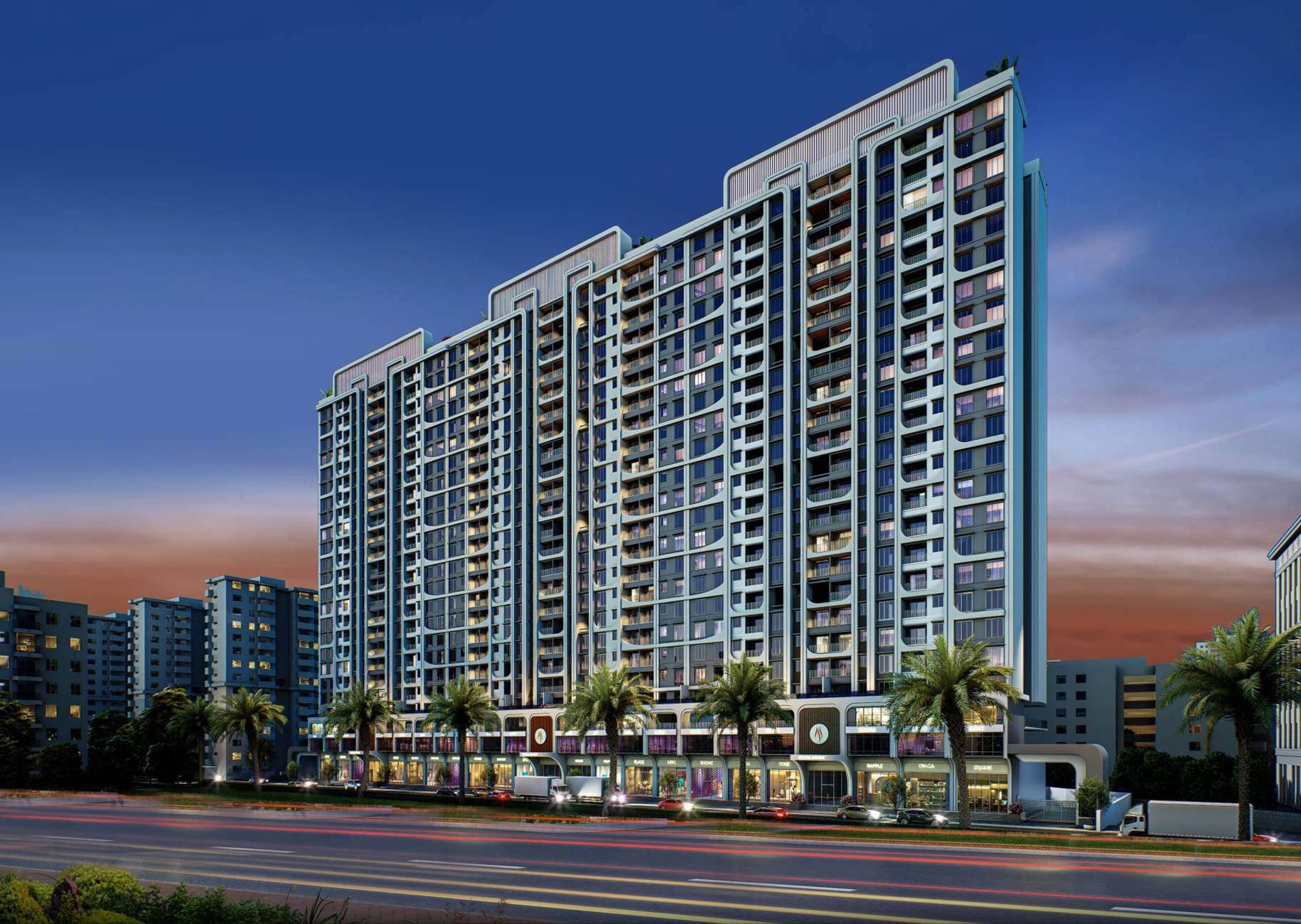 Shakti Siyara Avenue Apartment Exteriors