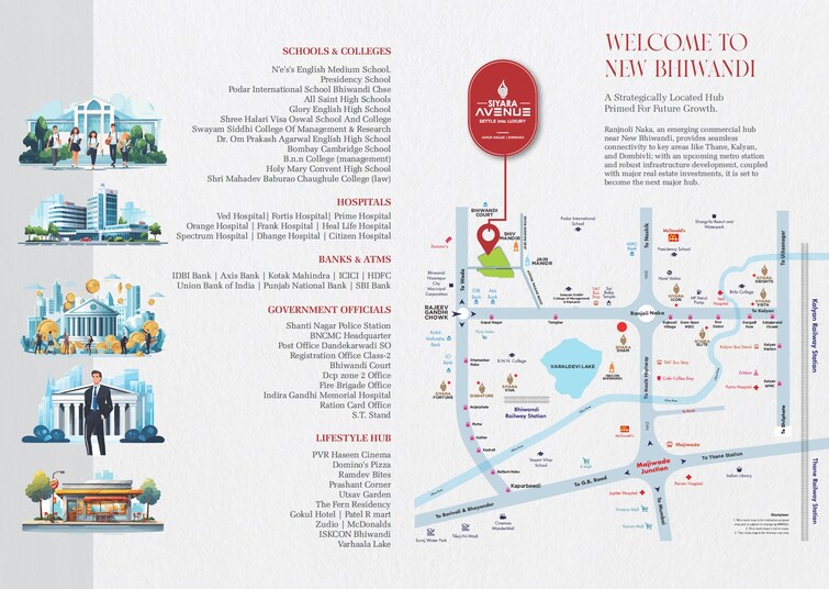 Shakti Siyara Avenue Location Image