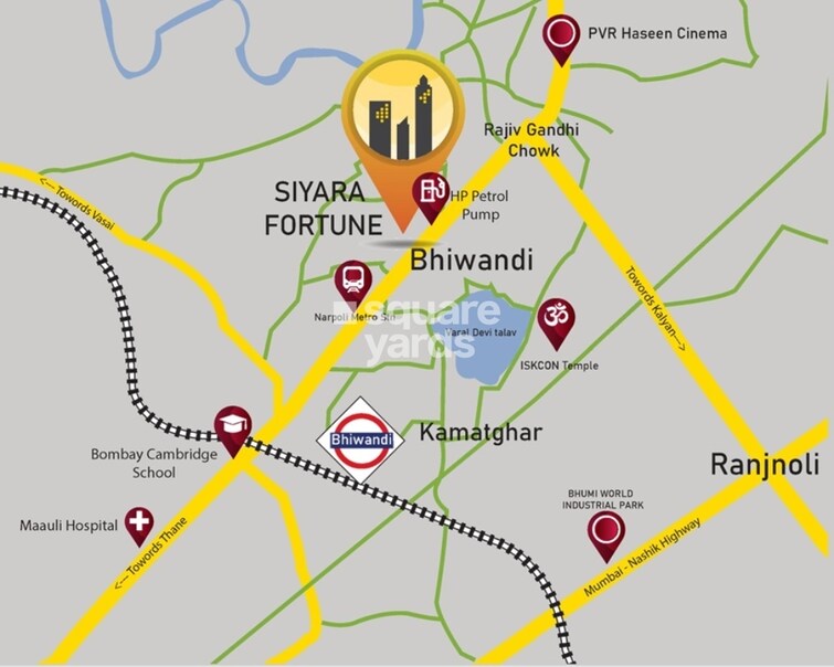 Shakti Siyara Fortune Location Image