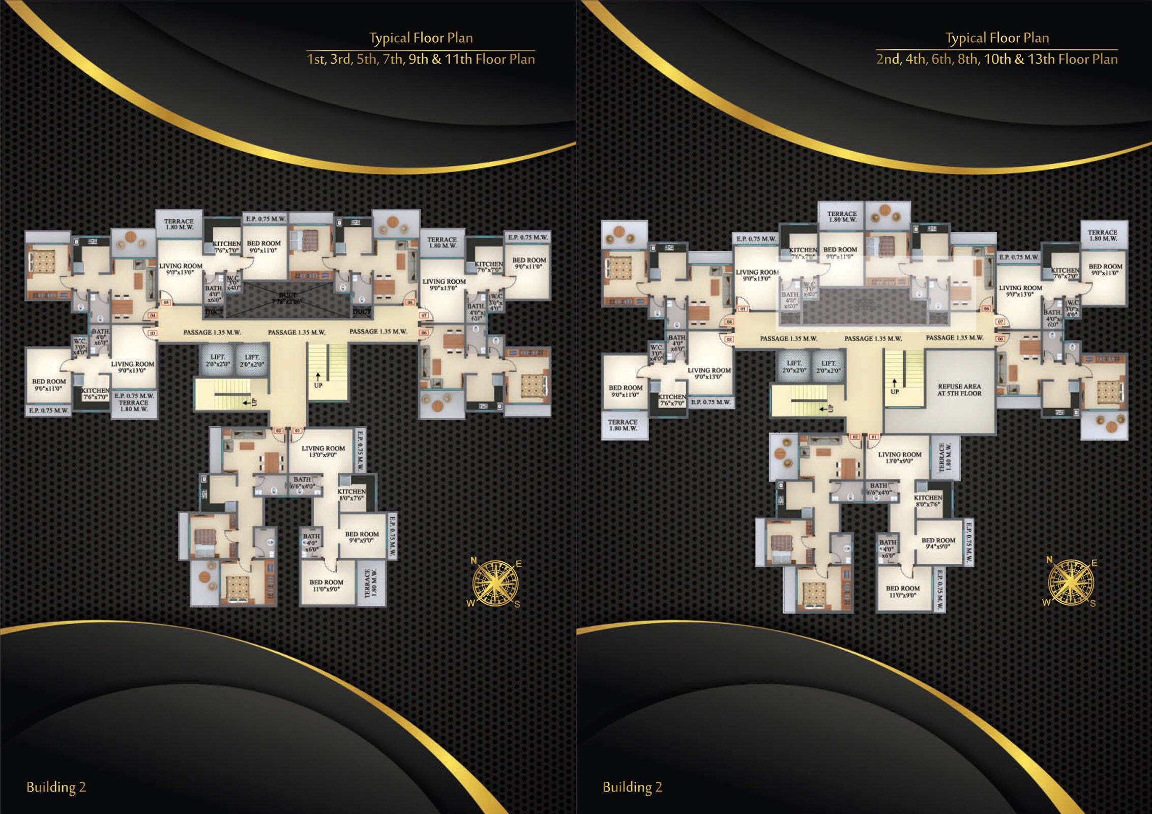 Shankheshwar Crystal Floor Plans