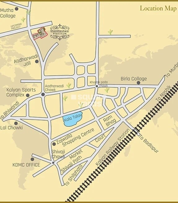 Shankheshwar Platinum Phase 1 Location Image