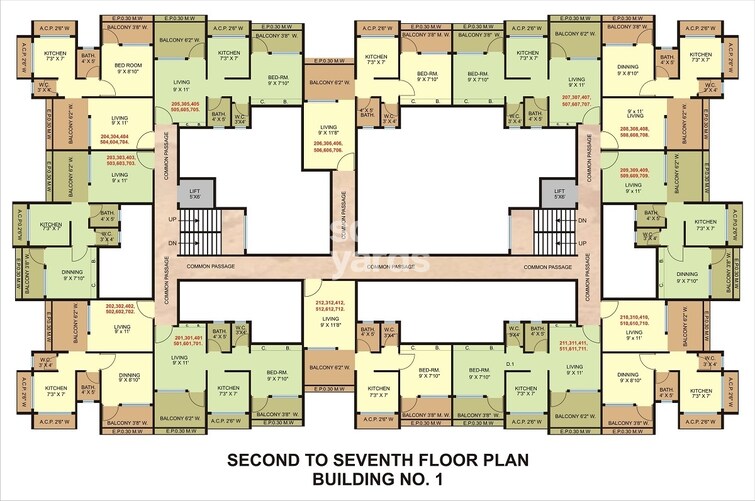 Shashwat Park Floor Plans