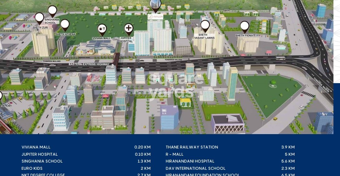 Sheth Avalon Phase 2 Location Image