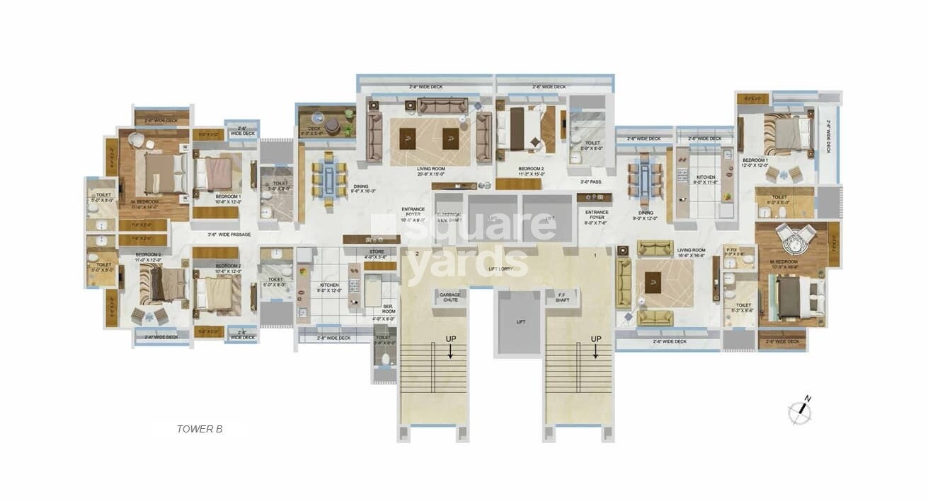 Sheth Avalon Floor Plans 1