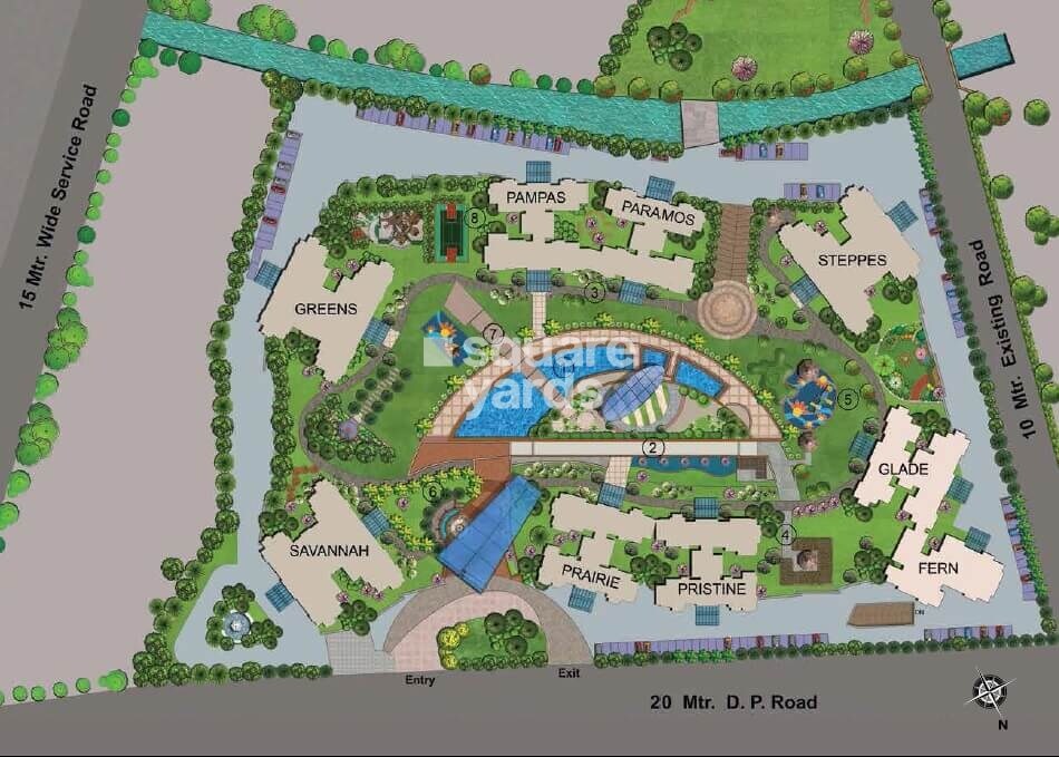 Sheth Vasant Lawns Master Plan 1