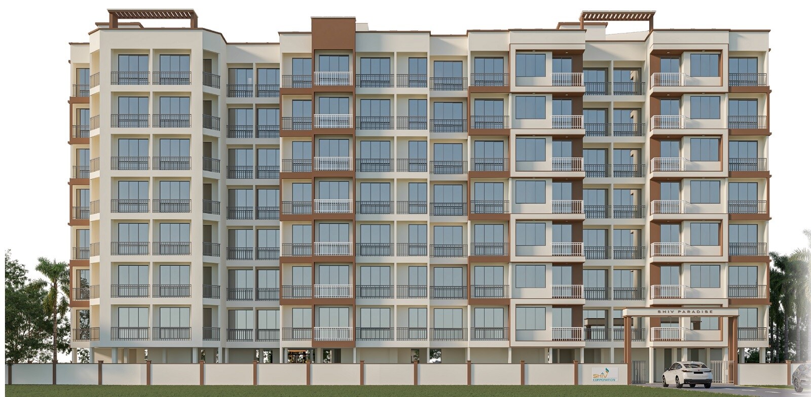 Shiv Paradise Badlapur Apartment Exteriors